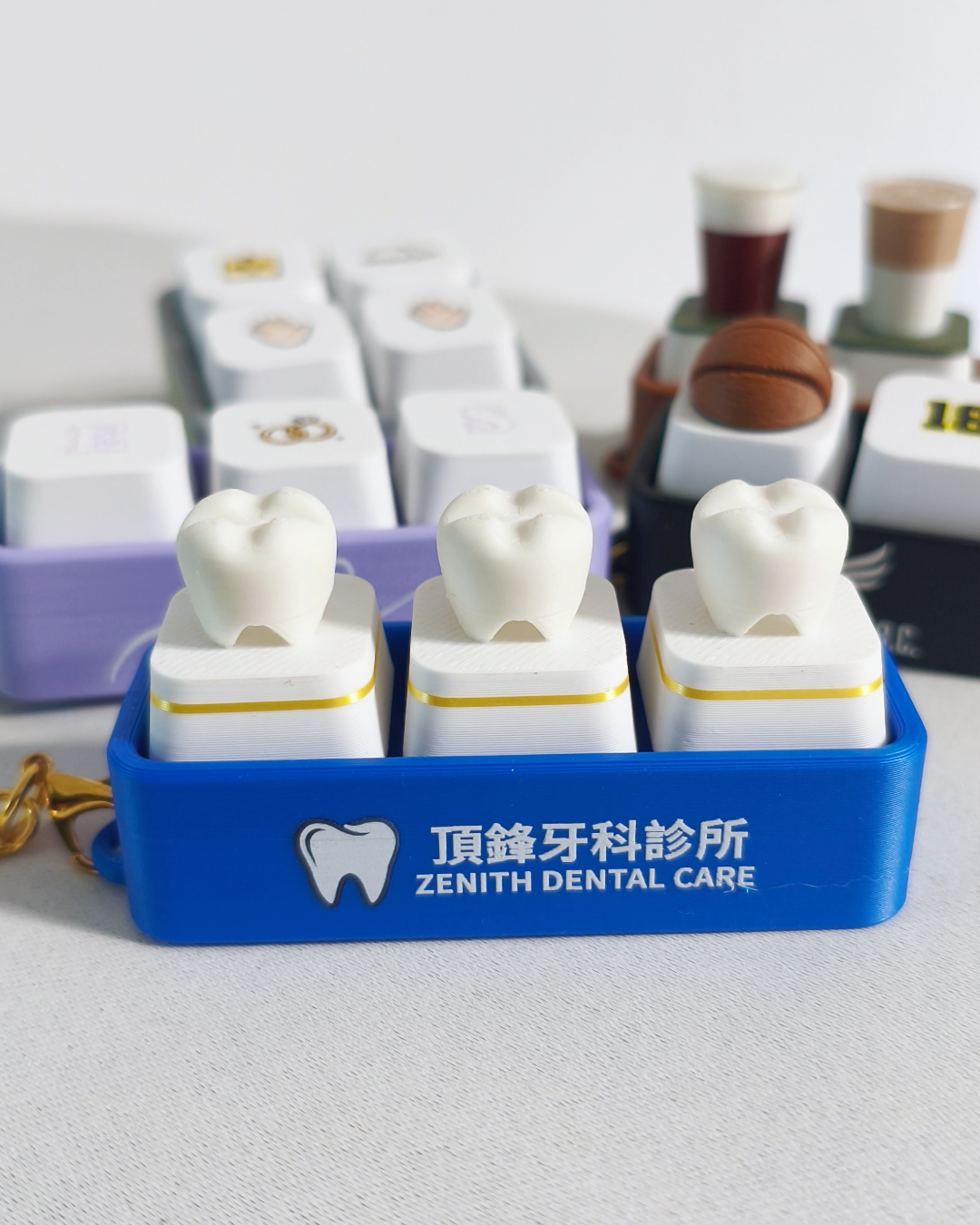 客製化🌟 鍵帽 🔲 ClickClick鎖匙扣