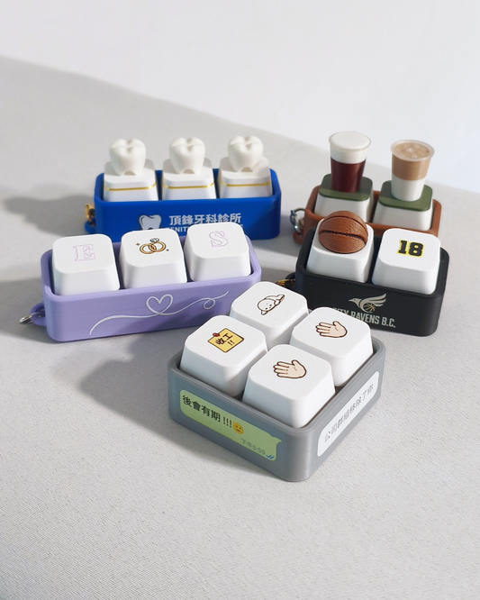 客製化🌟 鍵帽 🔲 ClickClick鎖匙扣