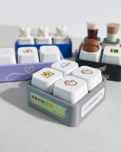 客製化🌟 鍵帽 🔲 ClickClick鎖匙扣