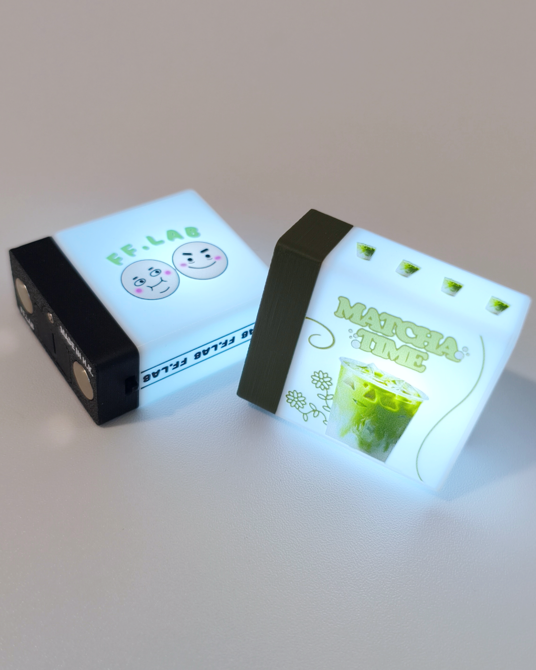 客製化🌟 磁吸迷你燈箱💡 ( 附黏貼底座兩用✌️)