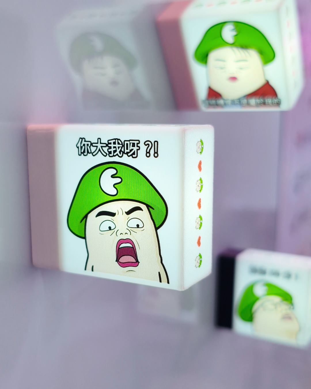 磁吸迷你燈箱💡 ( 附黏貼底座兩用✌️)