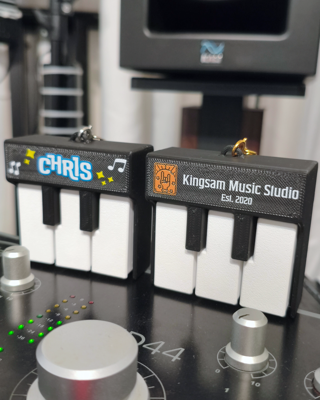 客製化🌟 鋼琴 🎹 ClickClick鎖匙扣